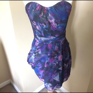 NWT GUESS Cocktail Asymmetrical Dress Size 8